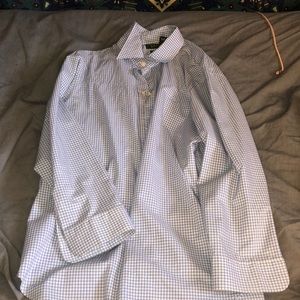 Baby Blue checked Ralph Lauren polo!